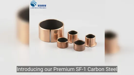 OEM Premium Sf-1 Self-Lubricating Plain Bearing in Bronze for Sliding Bearings